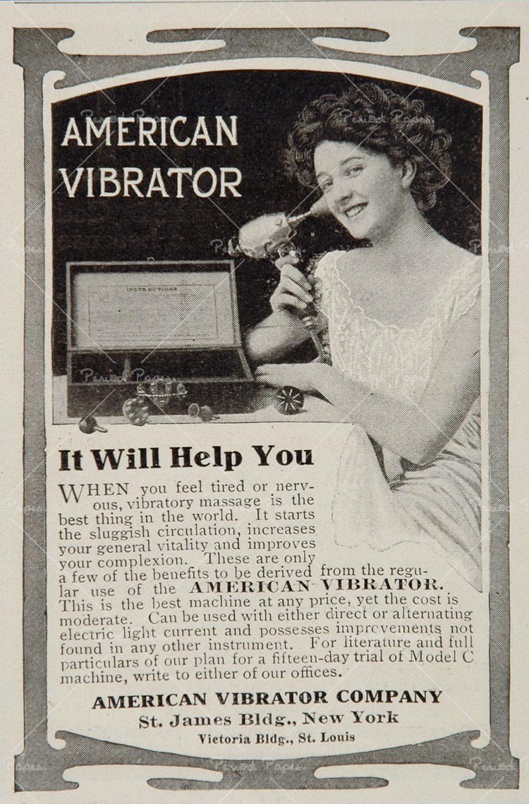Resultado de imagen de anuncios vibradores época victoria