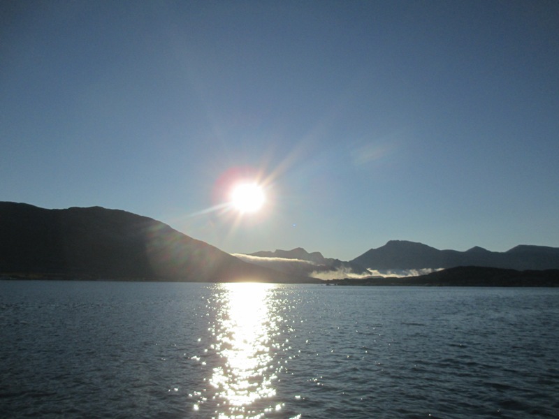 el Sol calienta el hielo