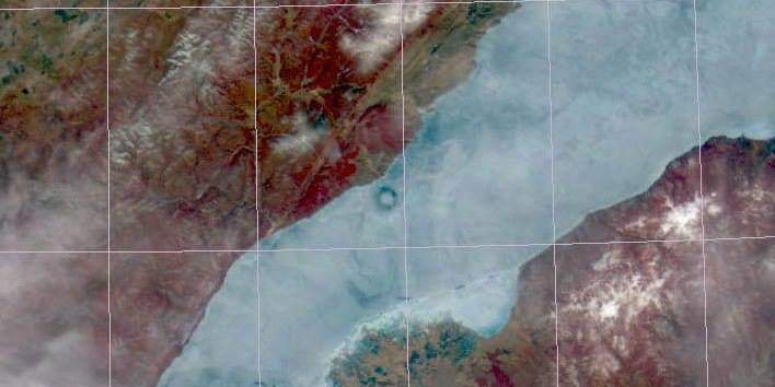 Anillos oscuros de 5 a 7 kilómetros de diámetro fotografiados desde el espacio. Mi ruta cruzaba por estas extrañas formaciones.