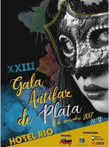 Cartel de la XXIII Gala de los Antifaces de Plata