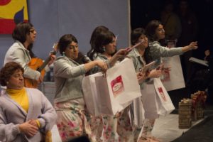 Actuación de Los 3W en la final del Concurso de Murgas 2018