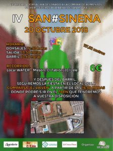 Cartel de la IV edición de la SanSinena