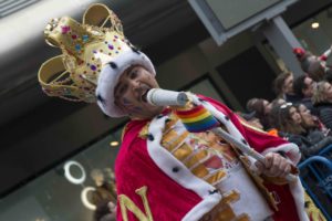 La comparsa Achiquitú en el desfile de Badajoz 2018