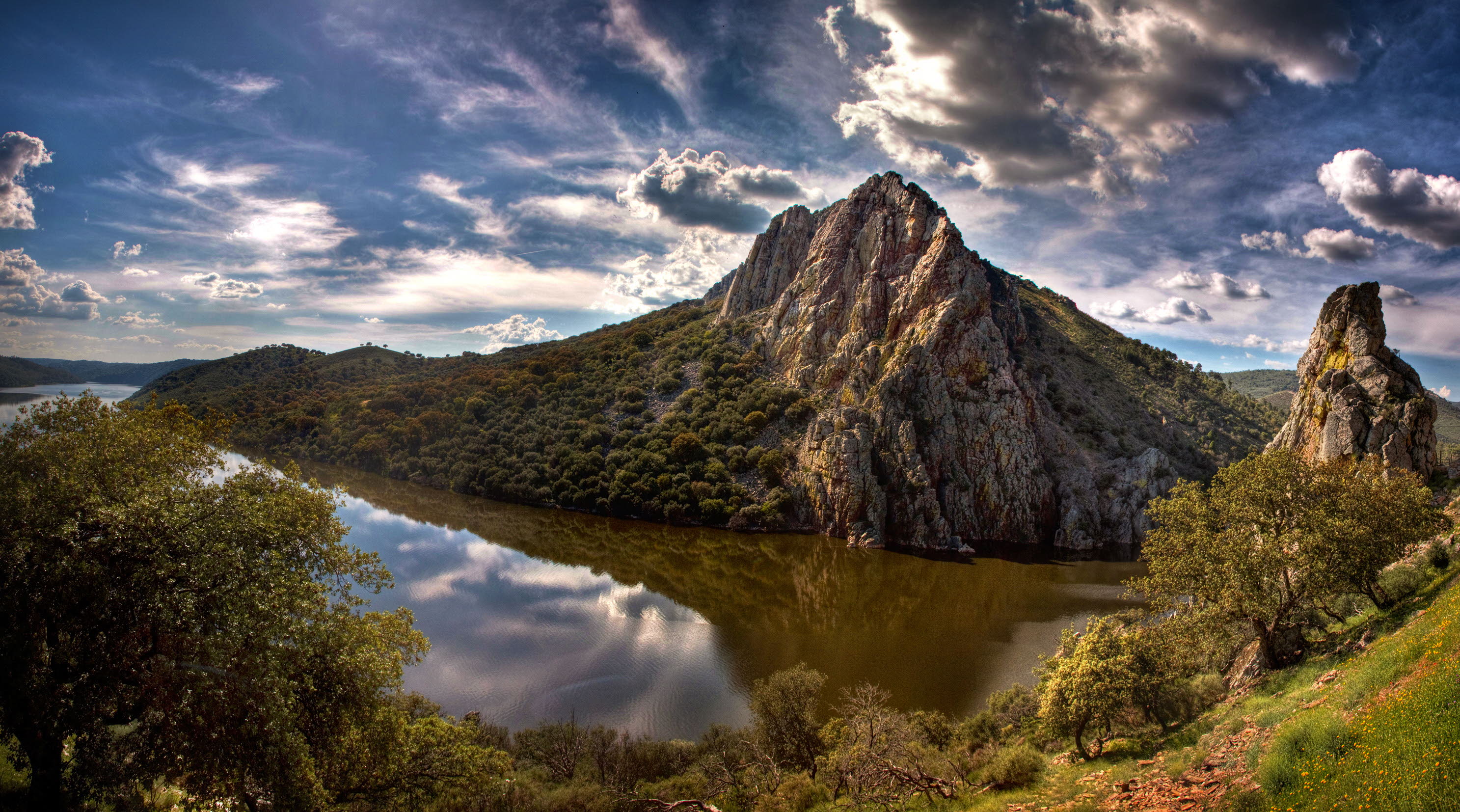 Impresionantes vistas del parque de Monfragüe.