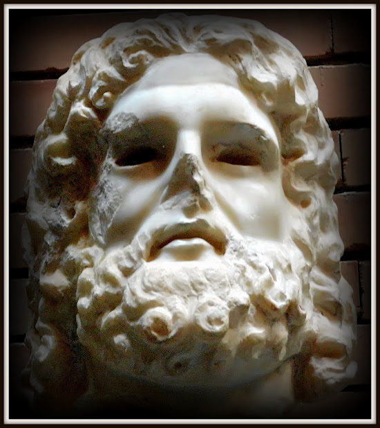 Un barbudo Serapis emeritense, en el MNAR (Jimber)