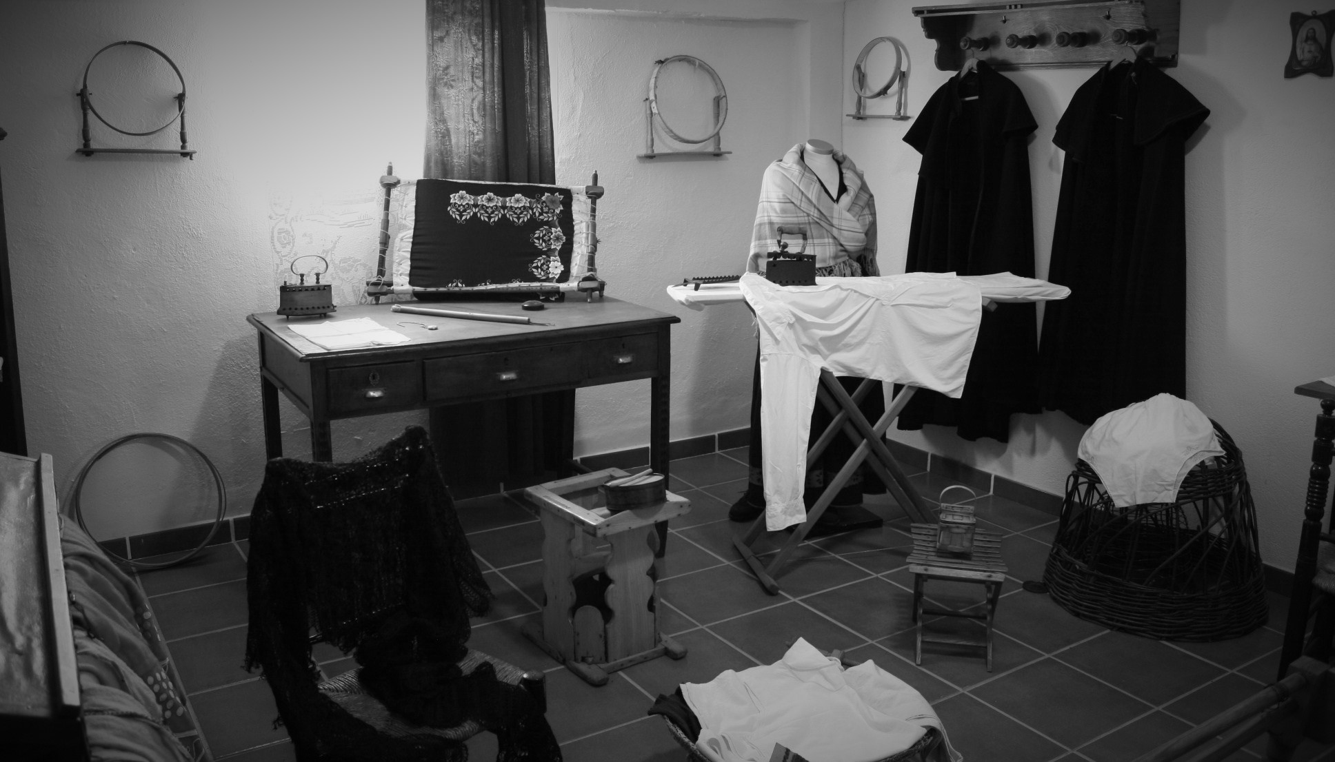 La ropa de casa era escasa y valiosa. De ahí los robos. (A. Briz)
