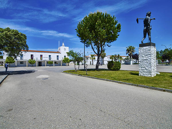 Vista de la Plaza de José Luis Fernández del Amo./ Víctor Gibello