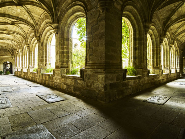 Vista del claustro./ Víctor Gibello.