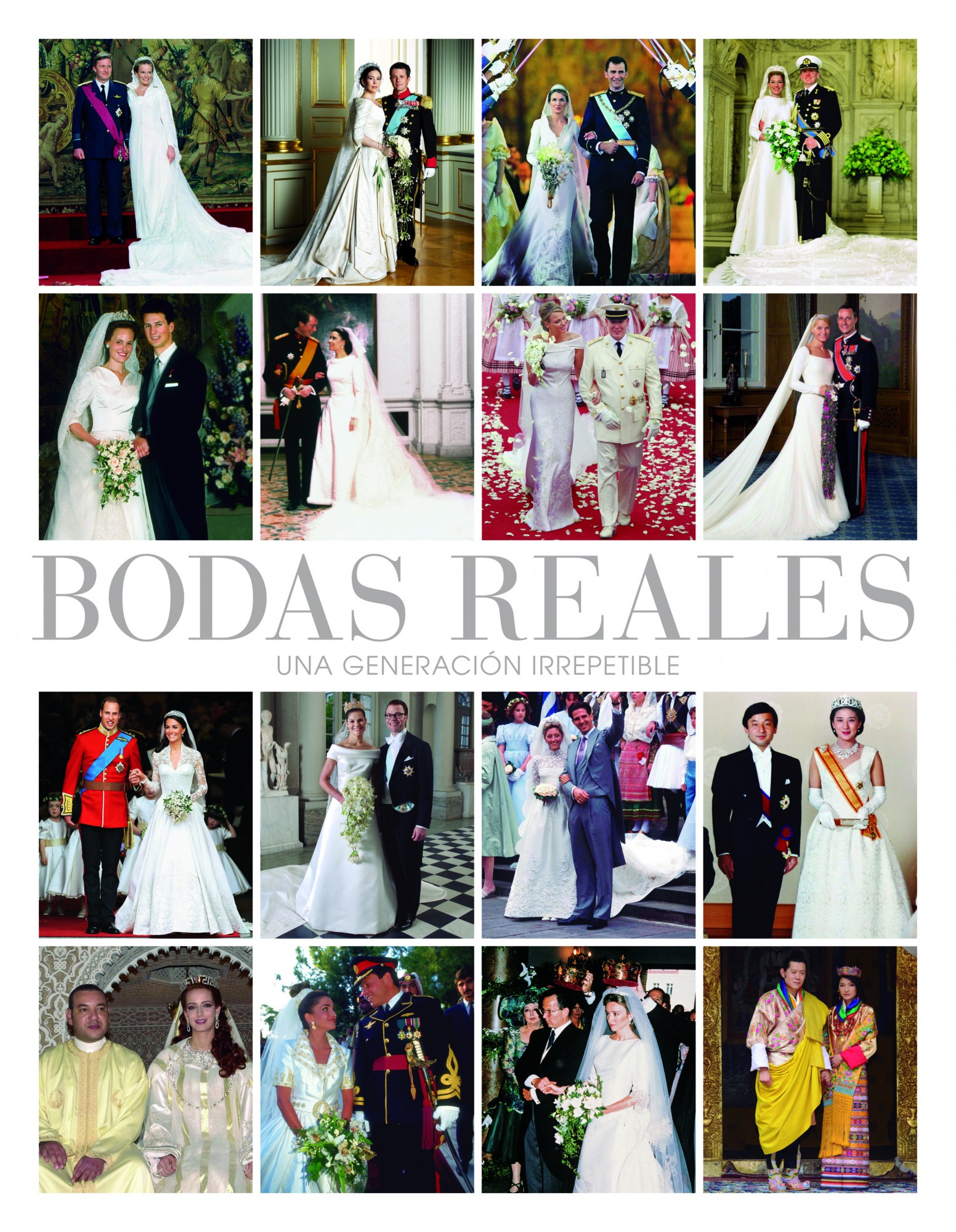 Portada del libro 'Bodas reales, una generación irrepetible'. Portada del libro 'Bodas reales, una generación irrepetible'.
