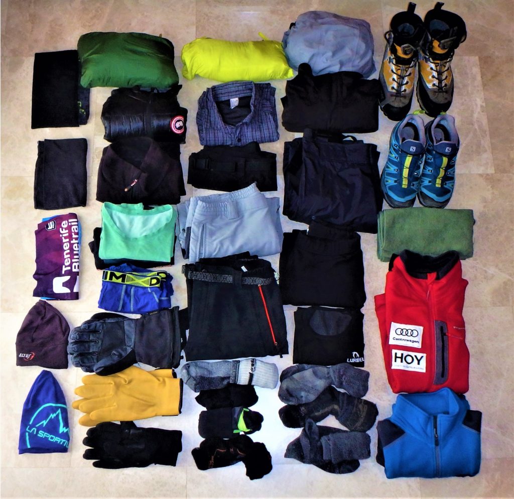 Ropa para 70 días